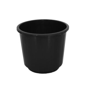 flower bucket no. 2 black