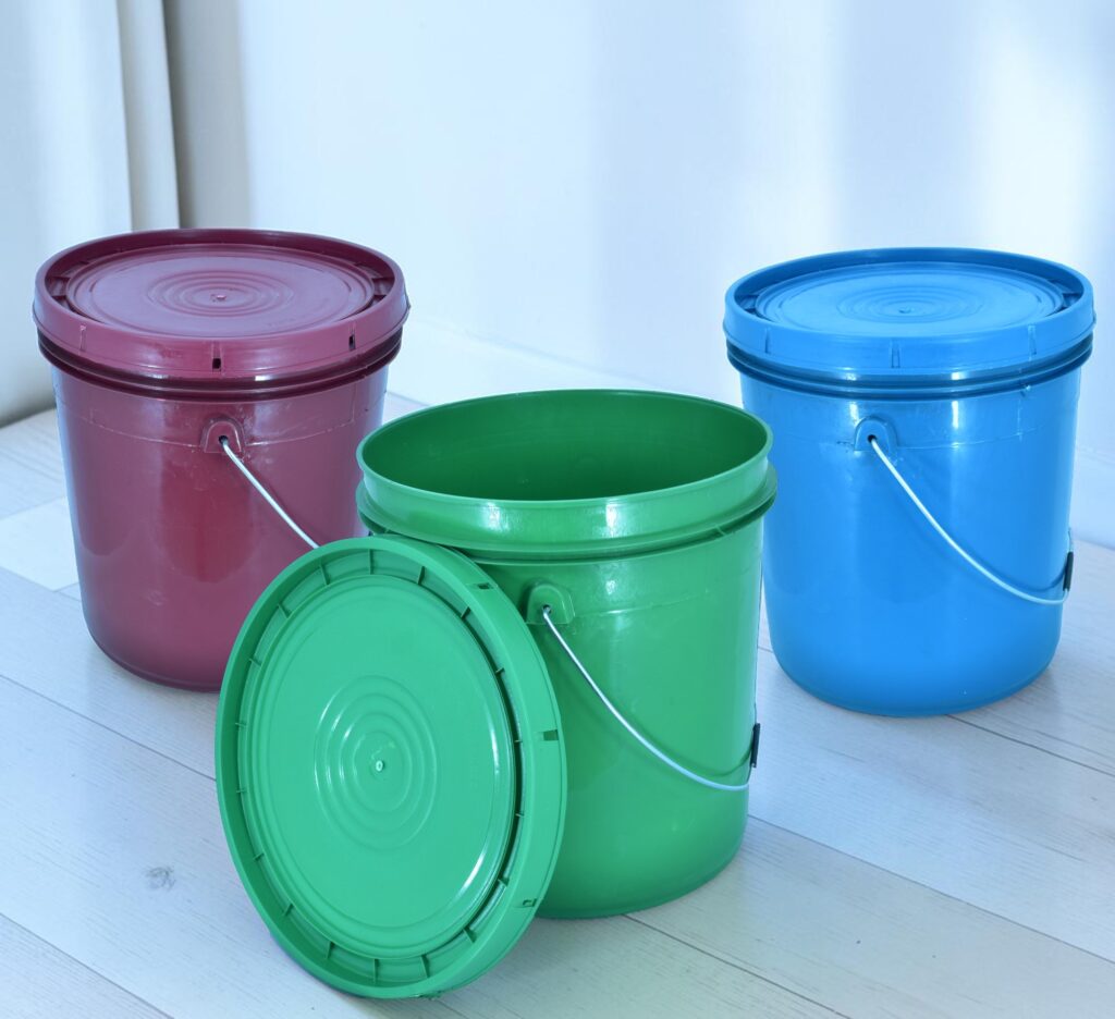 industrial bucket 20ltrs green (2)