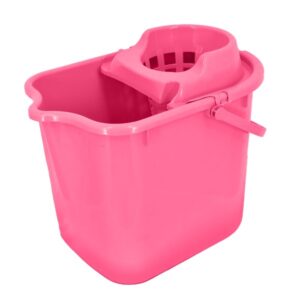 mop bucket no. 1 metallic red