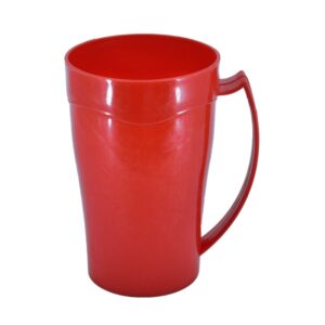 nyota mug mettalic red