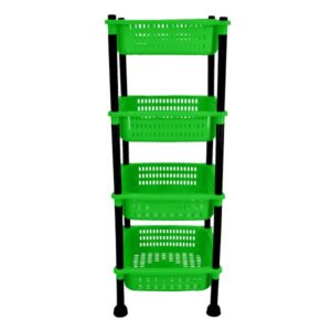 safari delux square trolley no. 5 four set green
