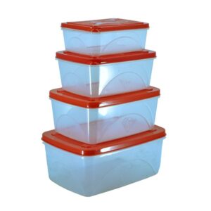 safari freshpack square four set red
