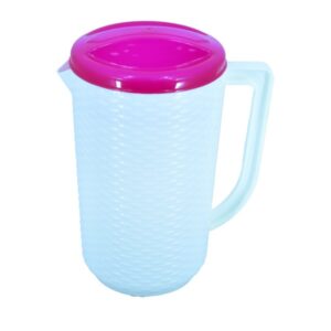 safari jug white no. 734 pink