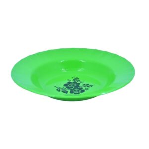 safari soup plate deco no. 314 green