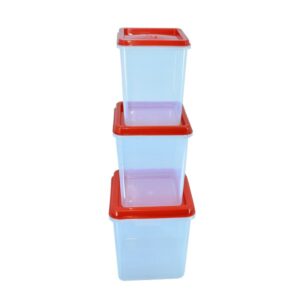 storage container no. 5812 clear red