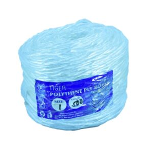 tiger polythene ply rope 1mm 500mtrs