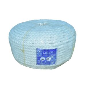 tiger polythene ply rope 22m white