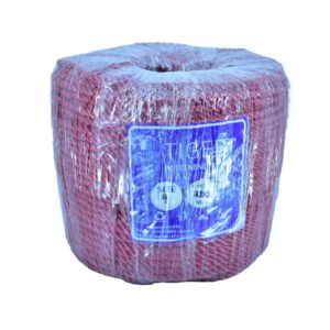tiger polythene ply rope 9mm red
